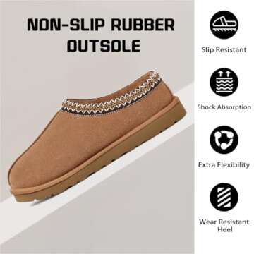 ELCWDDR Women's Thin Platform Mini Boots Slippers for All