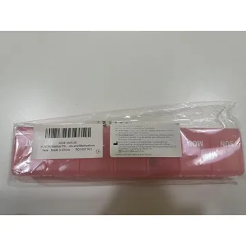 AUVON Weekly Pill Organizer with Effortless Opening Design