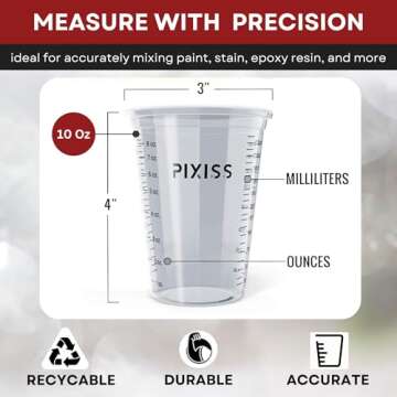 2-Pack Floetrol for Acrylic Paint Pouring Medium Additive and Paint Pouring Supplies, 40 Disposable ...