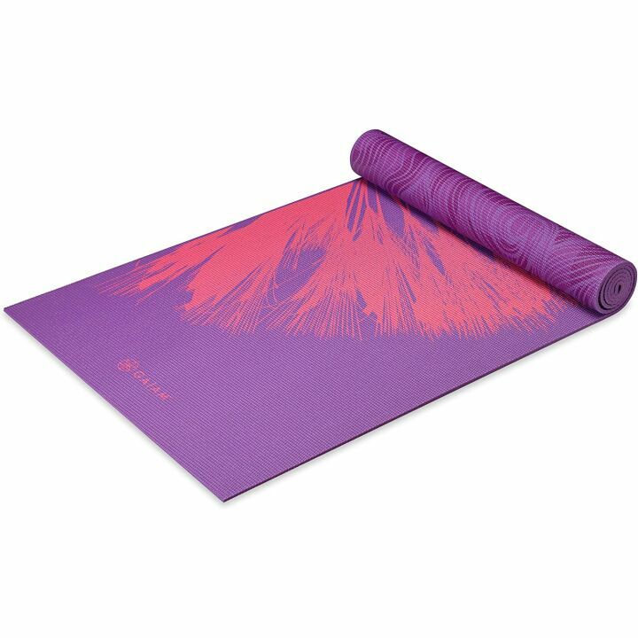 Gaiam Yoga Mat – Non-Slip, Extra Thick, Reversible