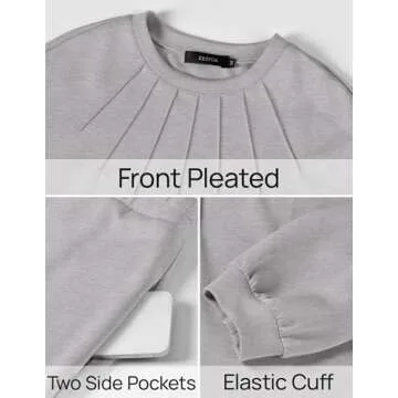 ZESICA Women’s Cozy Pajama Set - Stylish Lounge Wear