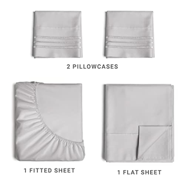 Full Size 4 Piece Sheet Set for Luxurious Sleep Experience