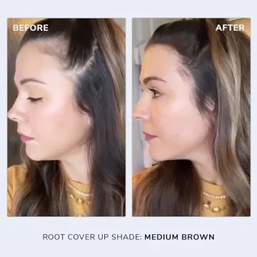 COLOR WOW Root Cover Up Medium Brown Instant Grey Coverage
