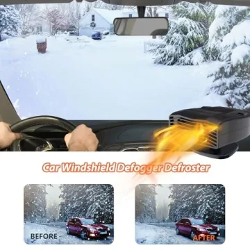 NEW Car Heater,Portable 12V Car Heaters & Defroster,200W Fast Heating & Cooling Fan,Plug In Car Heat...