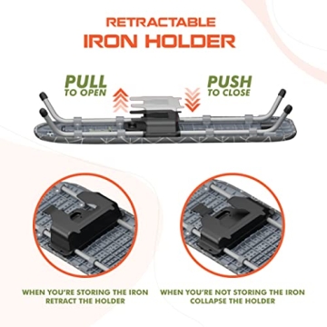 Compact Table Top Ironing Board with Wall Mount Solutions