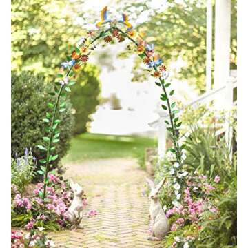 Realistic Tall Sitting Bunny Garden Sculpture | 24" H | Weather-Resistant | Resin Rabbit Statue | Alert Pose | Perfect for Garden or Pathway Decor | 7¾"L x 6" W