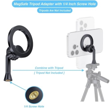 ARMOLABX Magnetic Tripod Holder for iPhone and Android