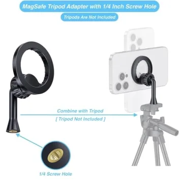 ARMOLABX Magnetic Tripod Holder for iPhone and Android