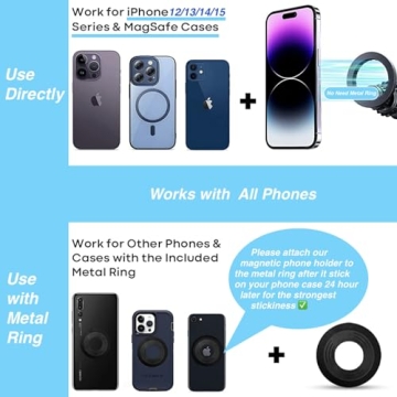 ARMOLABX Magnetic Tripod Holder for iPhone and Android