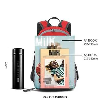 10L Small Hiking Backpack for Kids Ages 3-6 Girls Boys Under 4 feet, Mini Waterproof Outdoor Sport Travel Camping Daypack (Red)