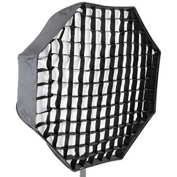 Neewer 55"/140cm Beehive Octagon Umbrella Speedlite Softbox for Nikon, Canon, Sony, Pentax, Olympus, Panasonic Lumix Flash Light, with Bowens Mount