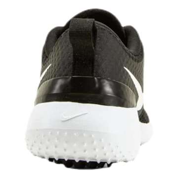 Nike Golf Ladies Roshe G Shoes Black/Metallic White/White Size 6.5 Medium