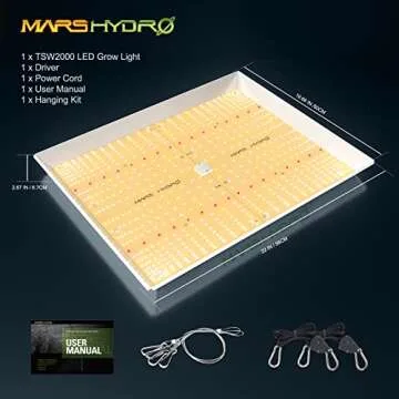 MARS HYDRO TSW2000 Led Grow Light for Indoor Plants