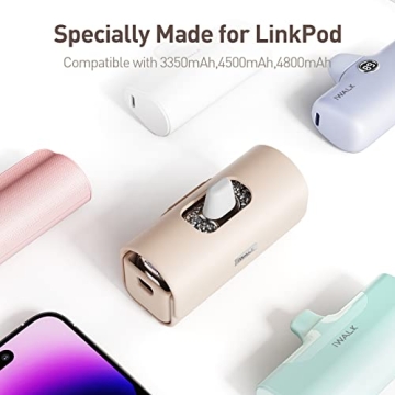 Stylish iWALK Charger Bag for Portable Chargers and Accessories
