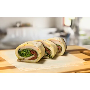 NUCO Organic Turmeric Coconut Wraps - Vegan & Gluten Free