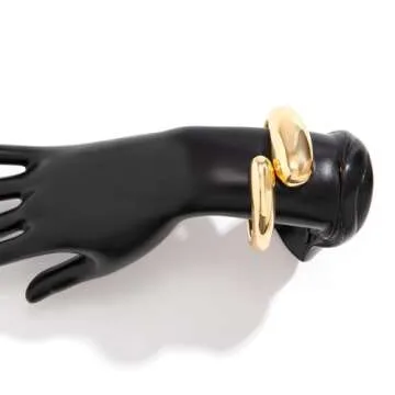 Rrdaily Trendy Gold Bangles Bracelets for Women