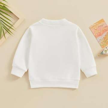 Adorable St. Patrick's Day Toddler Sweatshirt - Lucky Clover