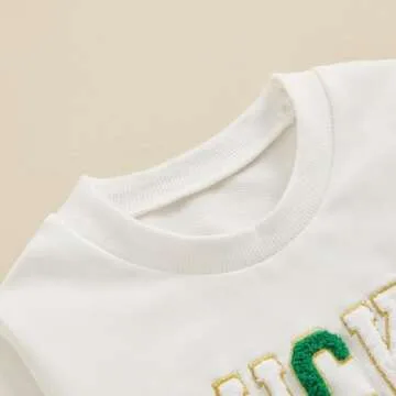 Adorable St. Patrick's Day Toddler Sweatshirt - Lucky Clover