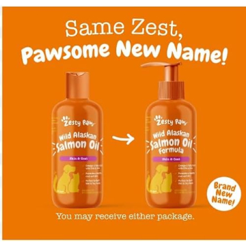 Wild Alaskan Salmon Oil for Dogs & Cats - Omega 3 Support