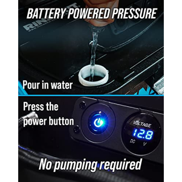 Rinse Kit PRO Portable Shower High Pressure 3.5 Gal