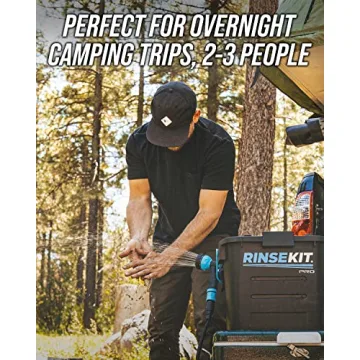 Rinse Kit PRO Portable Shower High Pressure 3.5 Gal