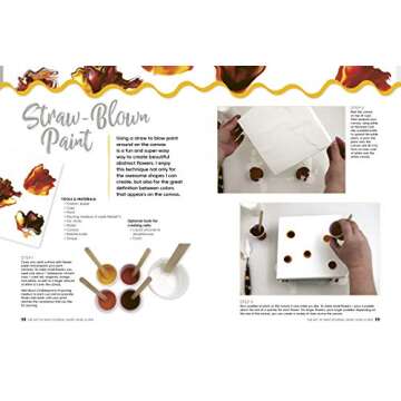 The Art of Paint Pouring: Swipe, Swirl & Spin: 50+ tips, techniques, and step-by-step exercises for creating colorful fluid art (Fluid Art Series)