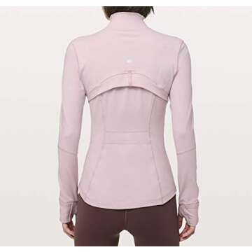 lululemon Define Jacket (Porcelain Pink, 10)