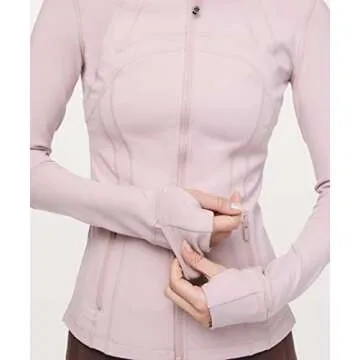 lululemon Define Jacket (Porcelain Pink, 10)