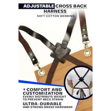 Dalstrong Chef's Apron - Heavy Duty, 5 Pockets, Adjustable