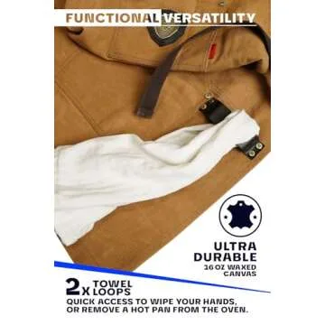 Dalstrong Chef's Apron - Heavy Duty, 5 Pockets, Adjustable