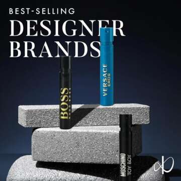 12 Premium Cologne Samples - Explore Infinite Scents for Men