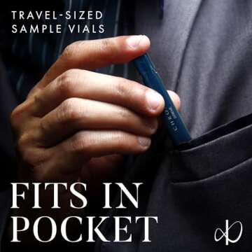 12 Premium Cologne Samples - Explore Infinite Scents for Men