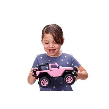 Jada Toys GIRLMAZING Jeep R/C Vehicle (1:16 Scale), Pink, Standard