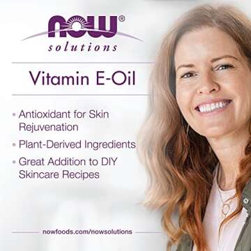 NOW Solutions E-Oil 23,000 IU Natural Skin Rejuvenation Moisturizer