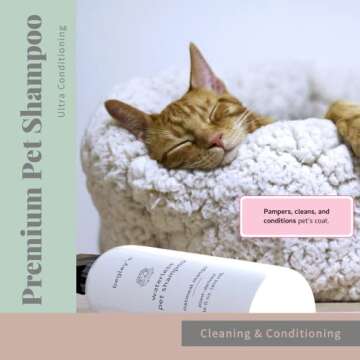 Begley's No Rinse Waterless Pet Shampoo, Bathless Cleaning, Deodorizing, and Odor Removal for a Shiny, Fresh Smelling Coat - Effective for Dogs, Puppies, and Cats - Fresh Lavender, 2 Pack