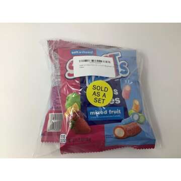 SweeTarts Mini Chewy Candy, Mixed Fruit 6oz, 2-pack