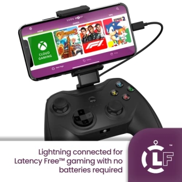 RiotPWR MFi Gamepad for iOS - Lag-Free Gaming & Charging