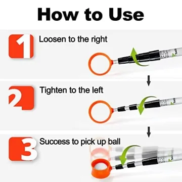 ToVii Telescopic Golf Ball Retriever for Water 15ft