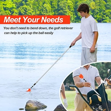 ToVii Telescopic Golf Ball Retriever for Water 15ft