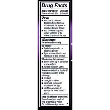 GenTeal Lubricant Eye Gel for Severe Dry Eyes 0.34 Fl Oz