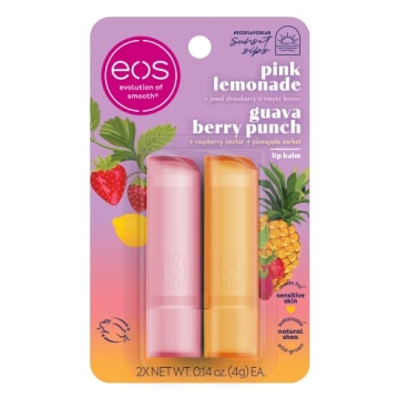 eos Sunset Sips Lip Balms Gift Set - Pink Lemonade & Guava Berry
