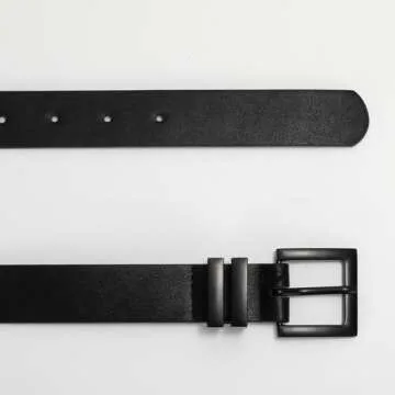 Stylish SANSTHS Women's Leather Belt for Every Outfit