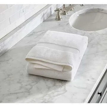 Delara Organic Cotton Towels - Plush, Absorbent, Eco-Friendly