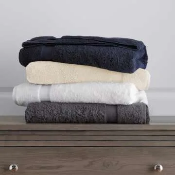 Delara Organic Cotton Towels - Plush, Absorbent, Eco-Friendly