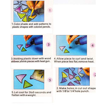 Uptdae 6.56FT Long 300W Portable Heat Gun for DIY Crafts