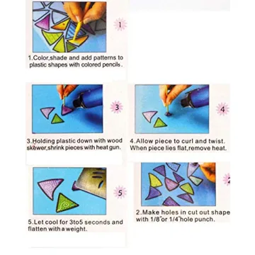 Uptdae 6.56FT Long 300W Portable Heat Gun for DIY Crafts