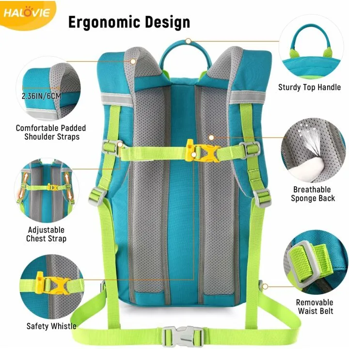Kids Lightweight Travel Backpack for School & Trips