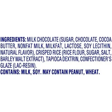 Buncha CRUNCH 12 Pack Chocolate Candy for Sharing