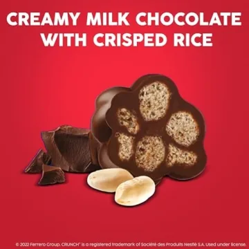 Buncha CRUNCH 12 Pack Chocolate Candy for Sharing