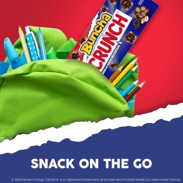 Buncha CRUNCH 12 Pack Chocolate Candy for Sharing